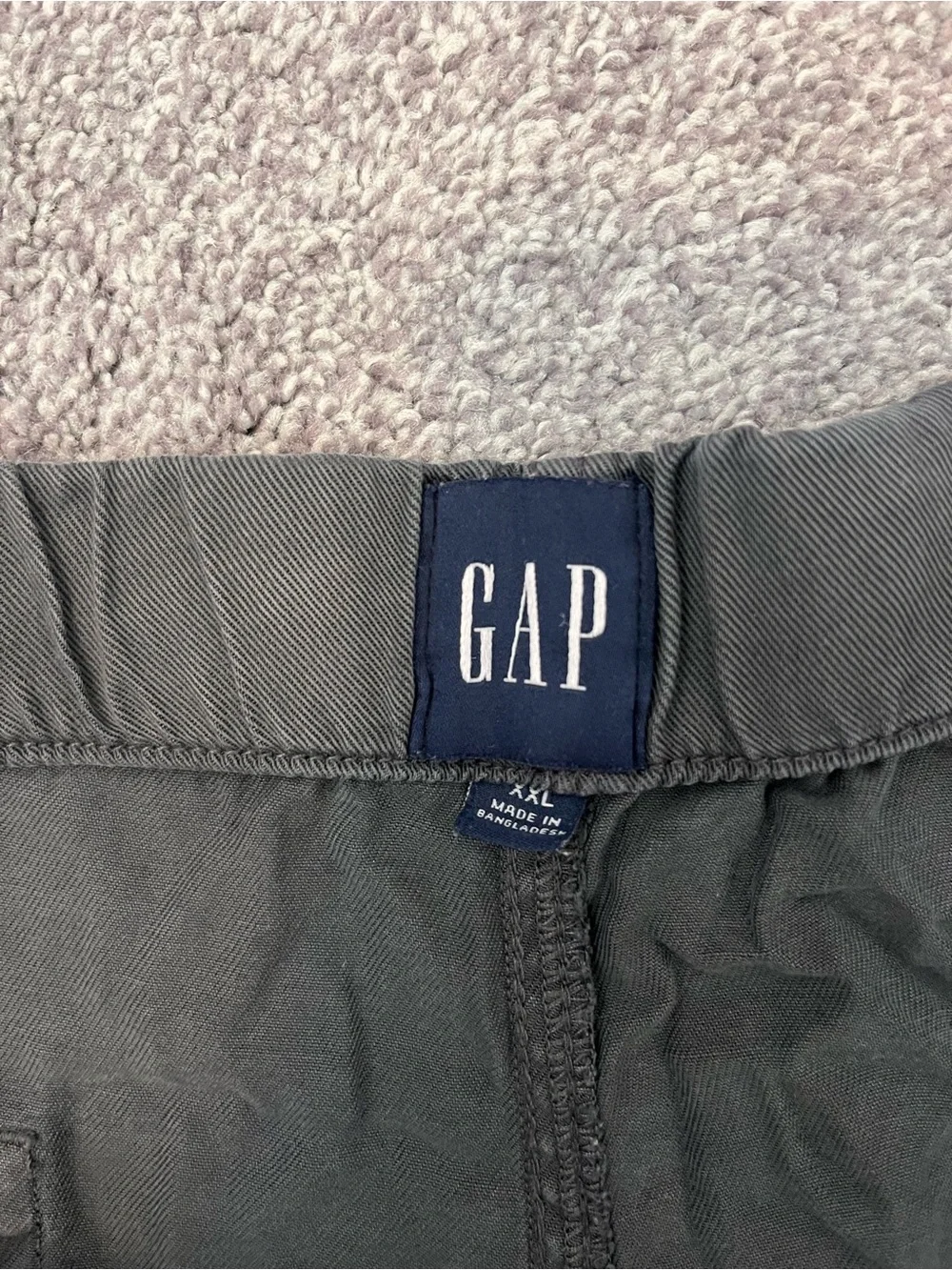 GAP Black Lightweight Drawstring Athletic Shorts